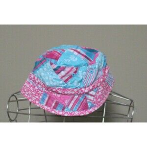Girl's Gymboree 18 24 month patchwork patterns  floppy hat